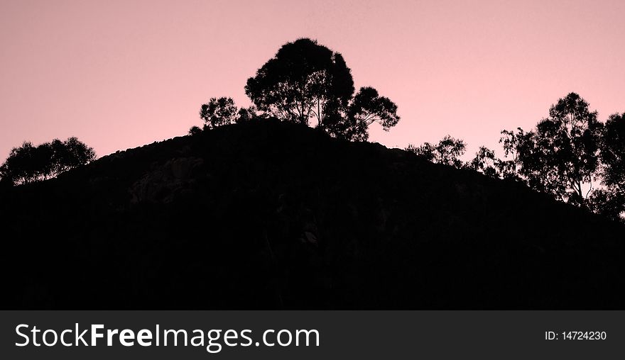 Sunset on Sardinia