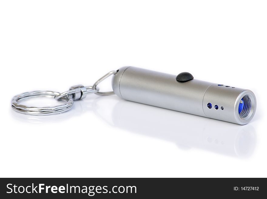 Pocket led light lamp with key fob. Pocket led light lamp with key fob