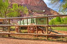 Old Historic Wagon Stock Photo Old Historic Wagon Stock Photo