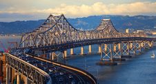 Bay Bridge Royalty Free Stock Photography Bay Bridge Royalty Free Stock Photography