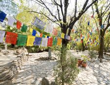 Prayer Flags Stock Photography