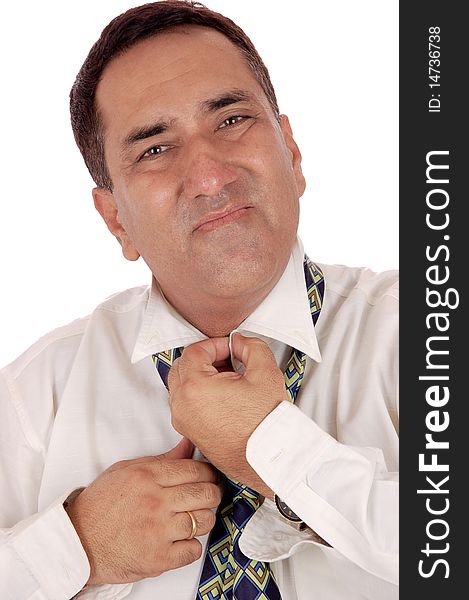 Businessman ready for office photo click in studio