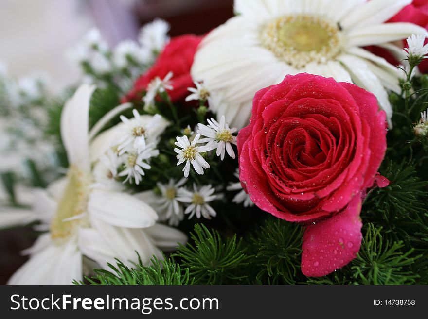 Flower at wedding / marriage ceremony. Flower at wedding / marriage ceremony