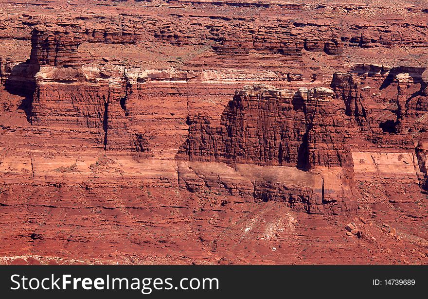 Rock formations in Glen canyon recreation area Utah. Rock formations in Glen canyon recreation area Utah