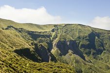 Steep Cliffs Of Volcano In Faial, Azores Stock Image Steep Cliffs Of Volcano In Faial, Azores Stock Image