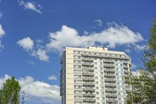 Building With Trees Stock Photography Building With Trees Stock Photography