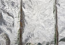 Aluminium Foil Reflecting Background. Royalty Free Stock Images Aluminium Foil Reflecting Background. Royalty Free Stock Images