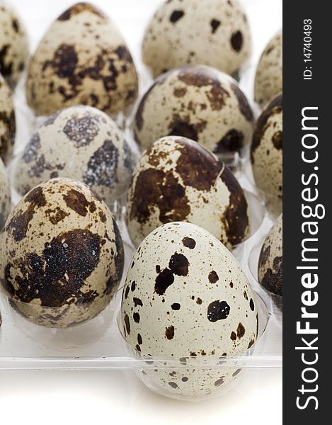 Quail eggs