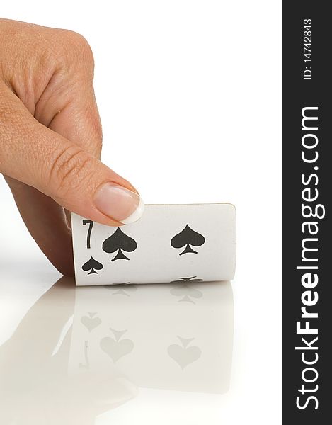Playing Card In Hand