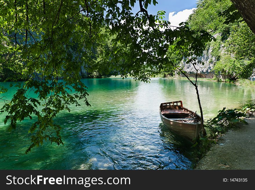 Boat In The Lake