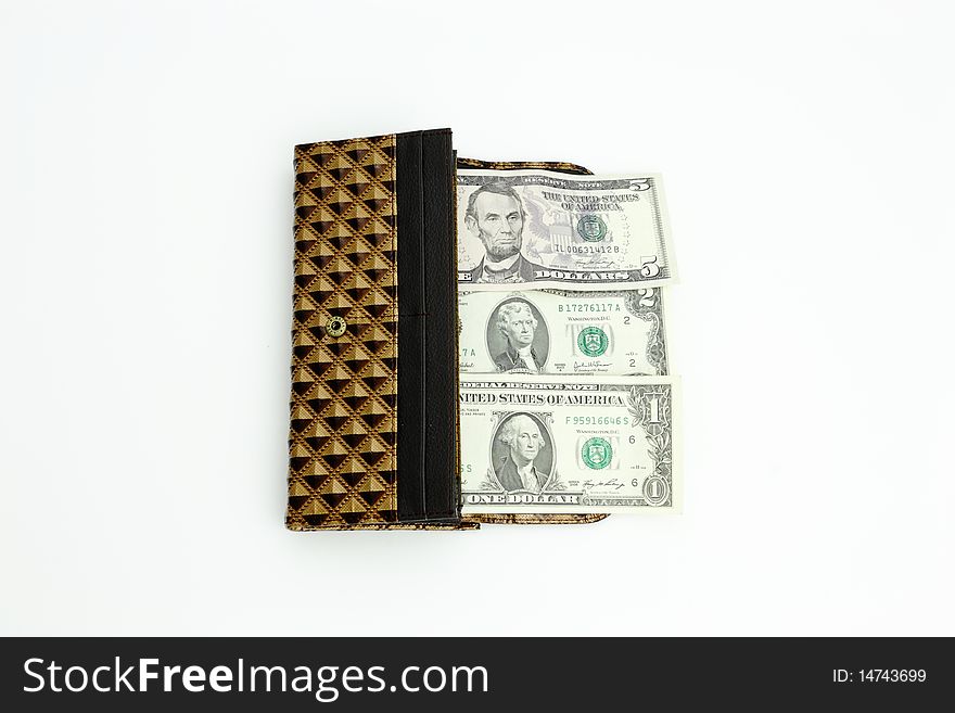 Purse With Dollars