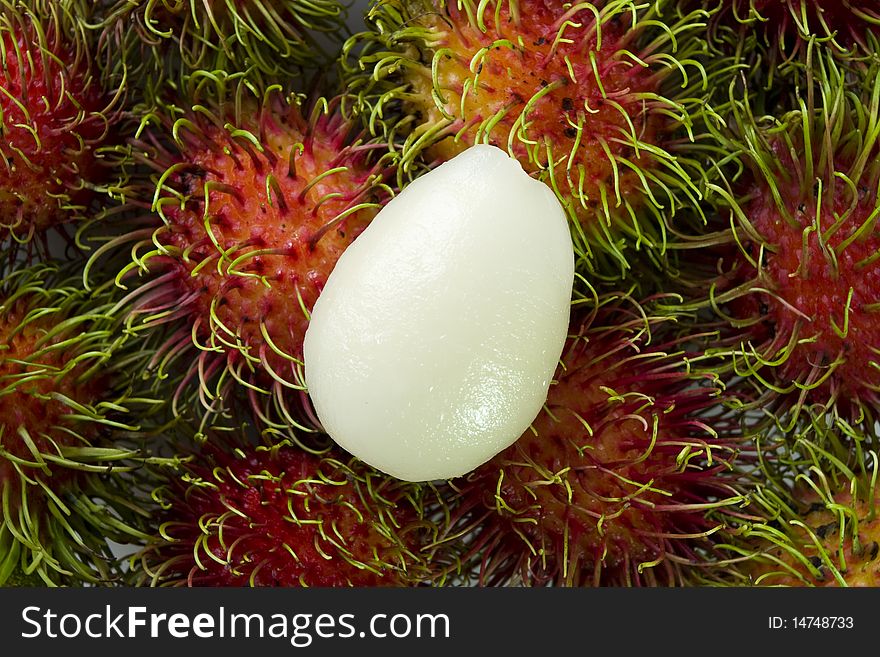 Thai Rambutan Fruit