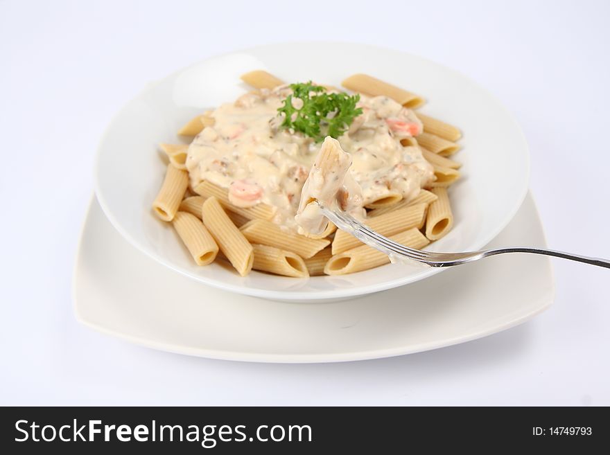 Penne With White Sauce
