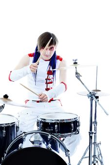 Drummer Concert Stock Image Drummer Concert Stock Image