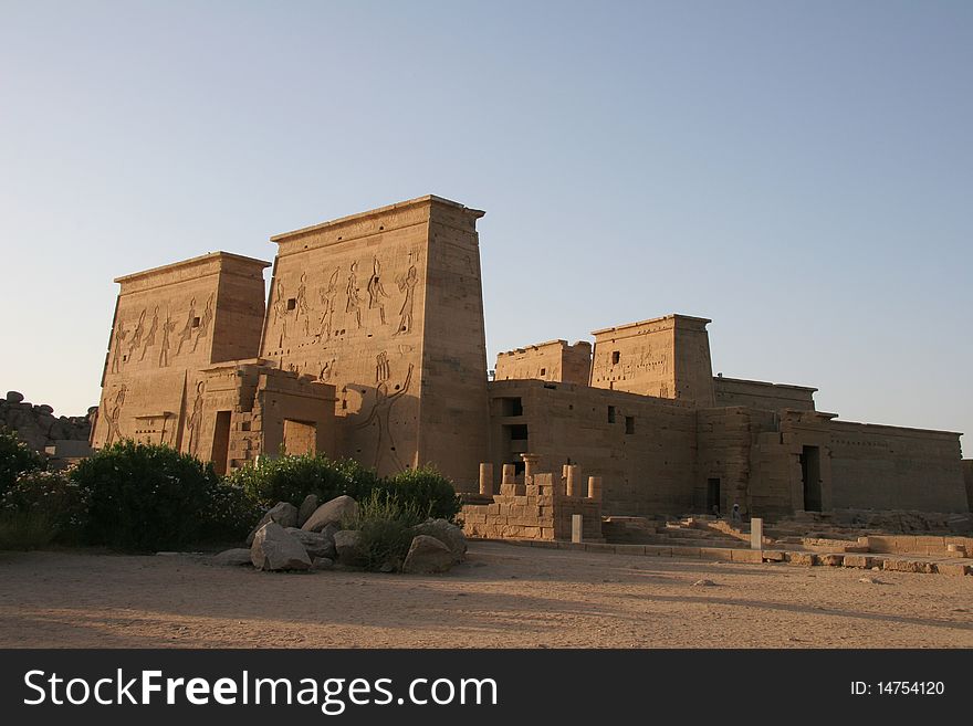 Egypt Temple of Philae Exterior