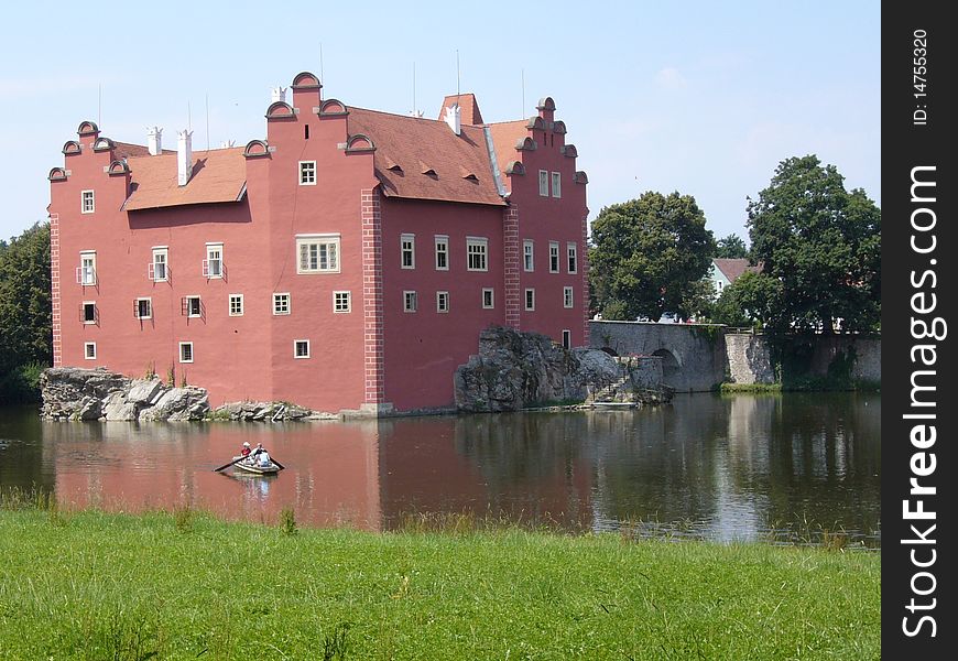 Chateau cervena lhota in the czech republic