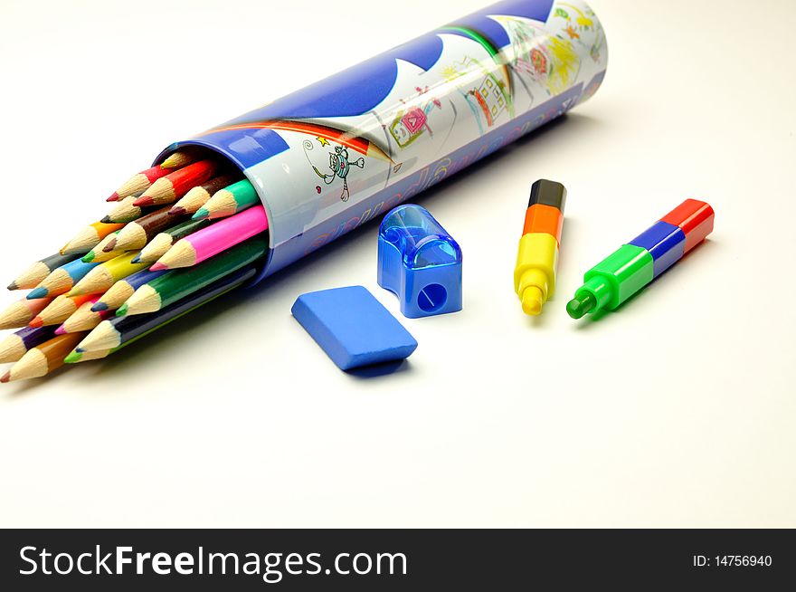 Colored pencils pencils