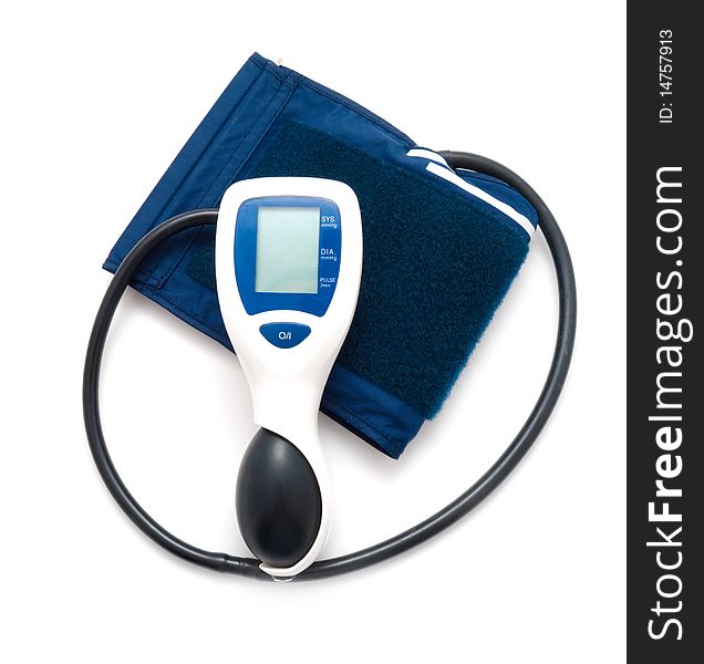 The device for blood pressure measurement - a tonometer. The device for blood pressure measurement - a tonometer