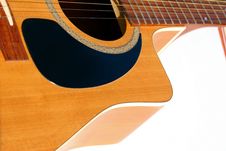 Guitar Closeup Stock Photo