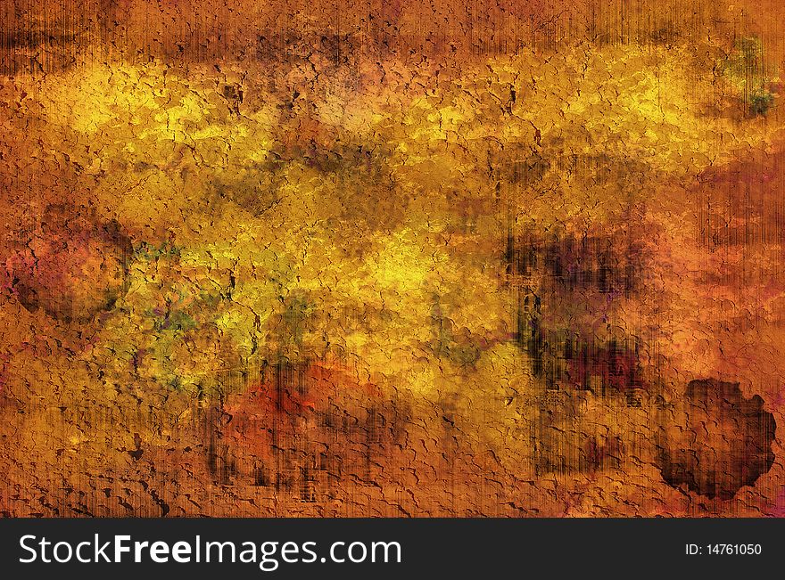 A grunge background with space for text or image