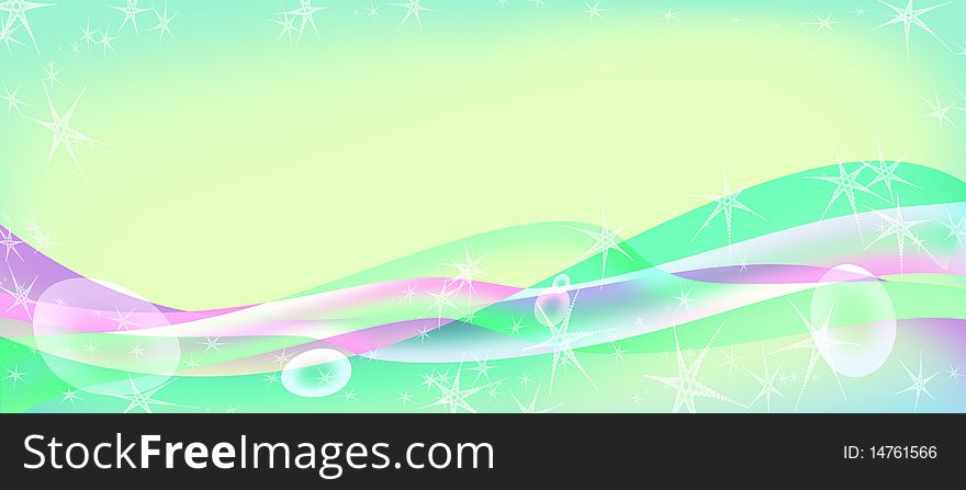 Abstract Background With Colorful Stripes