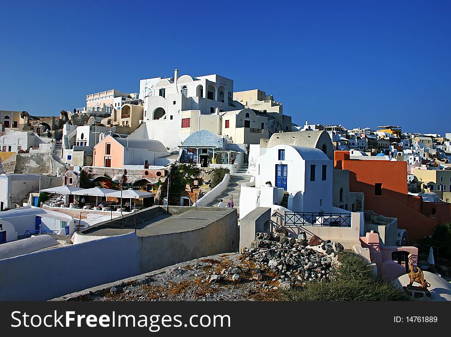 Typical architecture view from Oia