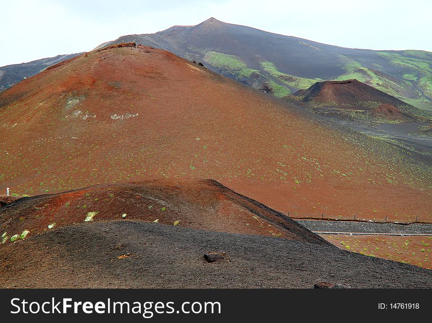 Volcano in Sicily