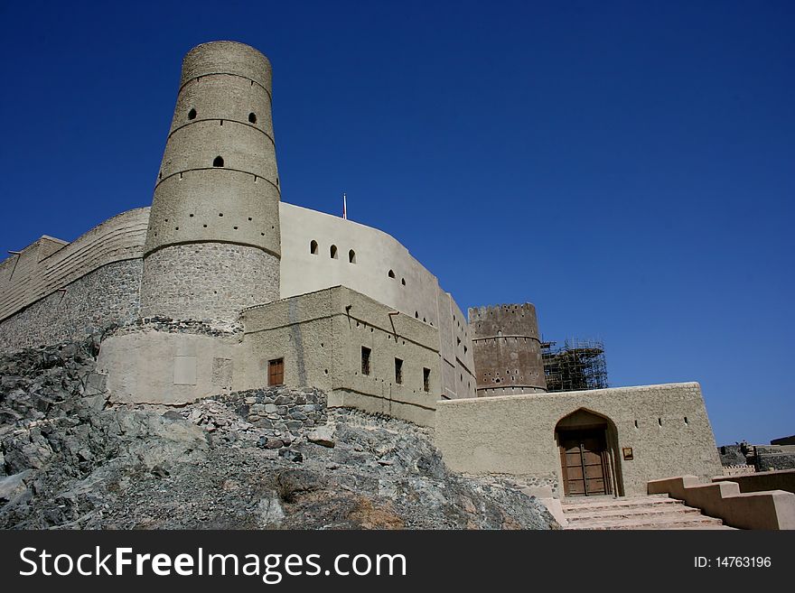 UNESCO protected Bahla Fort in Oman