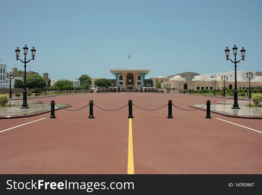 KING'S PALACE, Muscat, Oman