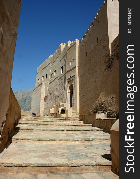 Historic fort of Sawadi, Oman. One of the most important forts in Arabia. Historic fort of Sawadi, Oman. One of the most important forts in Arabia