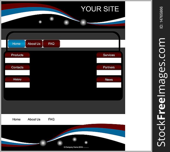 Site template.