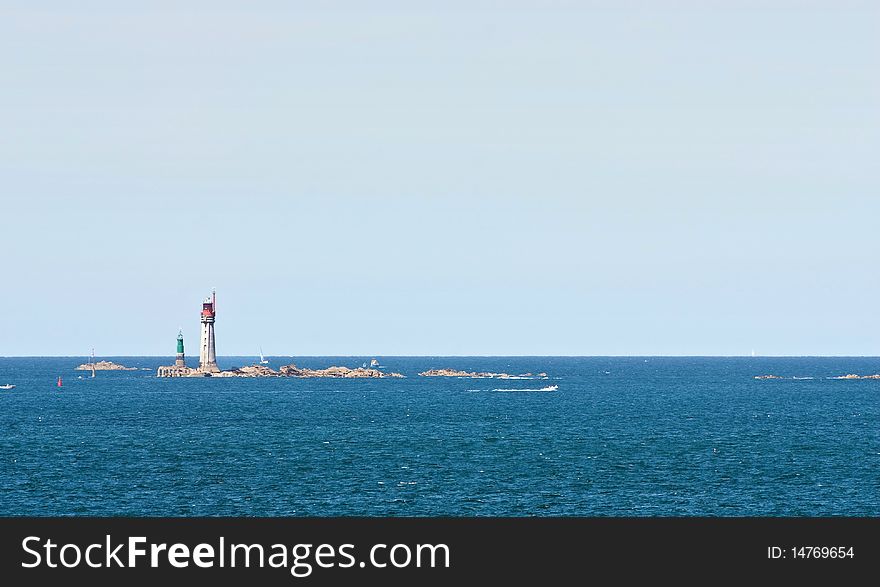 Island lighthouse