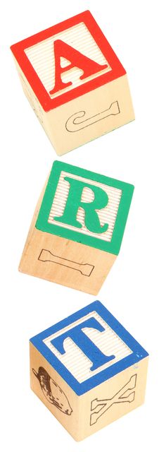 Alphabet Blocks ART Stock Images Alphabet Blocks ART Stock Images