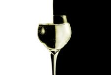 Two Glasses With Water Stock Image Two Glasses With Water Stock Image