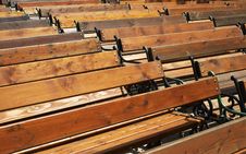 Free Bench Lines Royalty Free Stock Photography - 14776847