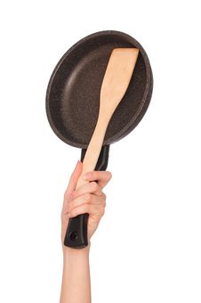 Frying Pan Royalty Free Stock Images
