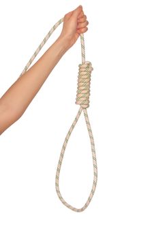 Suicide With Rope Royalty Free Stock Image Suicide With Rope Royalty Free Stock Image