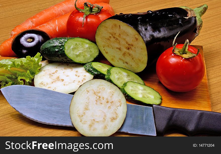 Appetizing Light Vegetables Snack