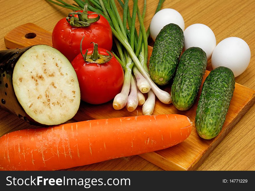 Appetizing Light Vegetables Snack