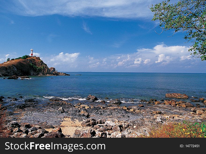 Beautiful island, south of Thailand