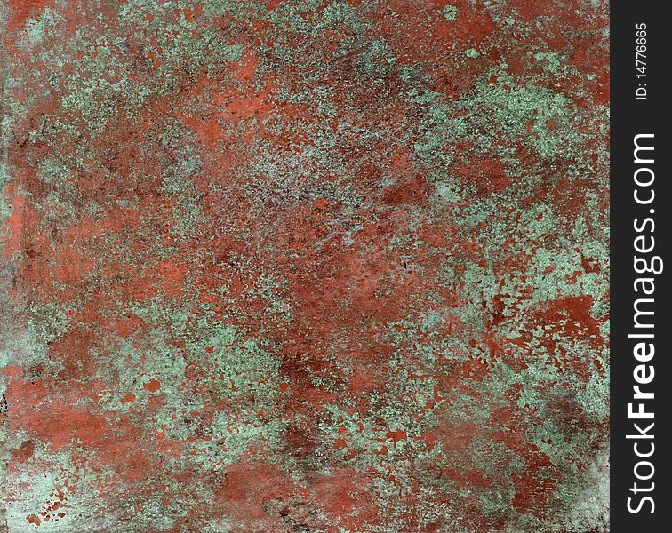 Grunge paint on metal background. Grunge paint on metal background.