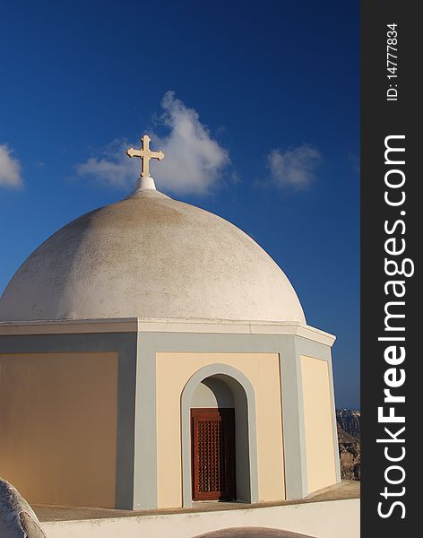 Church in Santorini Greece Europe