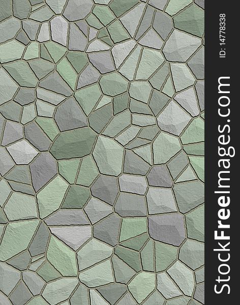 Green Grey Stone Texture