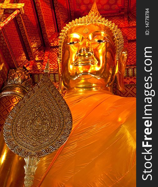Buddha statue, Ayuthtaya province, Thailand