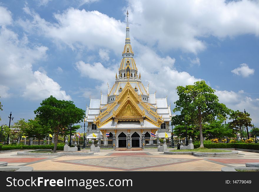 Luang phor sothorn temple in chachoesao province of thailand. Luang phor sothorn temple in chachoesao province of thailand.