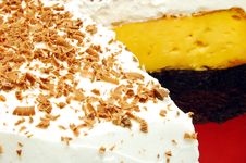 Cake With Chocolate Sprinkles Closeup Detail Royalty Free Stock Photos Cake With Chocolate Sprinkles Closeup Detail Royalty Free Stock Photos