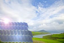 Solar Panels Royalty Free Stock Photo Solar Panels Royalty Free Stock Photo