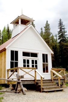 Church In The Rockies Royalty Free Stock Photography Church In The Rockies Royalty Free Stock Photography