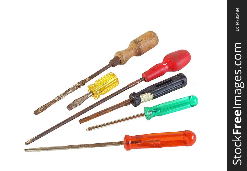 Old, Rusry Screwdrivers
