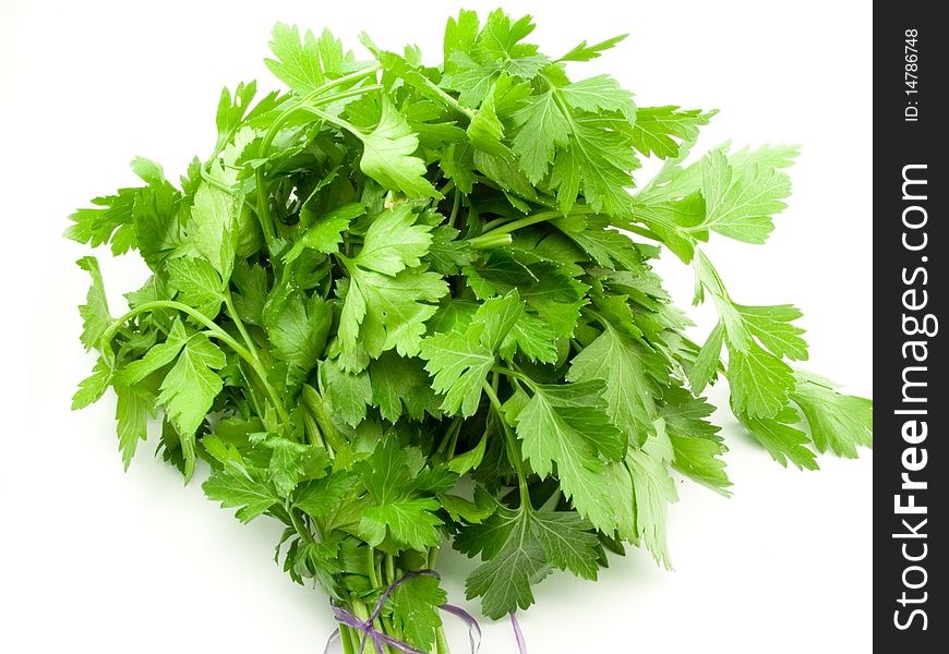 Bunch of the parsley